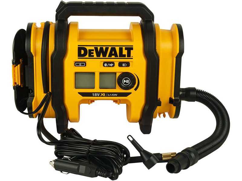 DeWalt DCC018N-XJ - Compresor de aire el&eacute;ctrico port&aacute;til monof&aacute;sico, sin aceite - Bater&iacute;a 18V/2.0ah y cargador