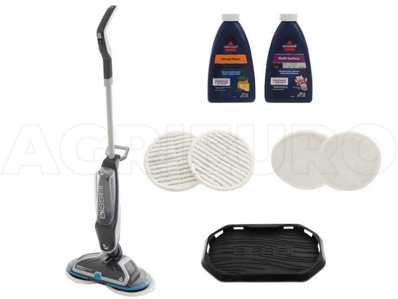 Bissell SpinWave Cordless - Fregadora de suelos para superficies duras - 18V