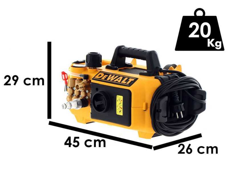 Hidrolimpiadora de agua fr&iacute;a DeWalt DXPW 003CE de 150 bar max - 630L/H caudal M&aacute;ximo