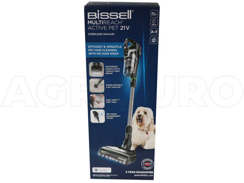 Mopa el&eacute;ctrica BISSELL MultiReach Active Pet - 21V - aspirador de polvo y de mano 2 en 1