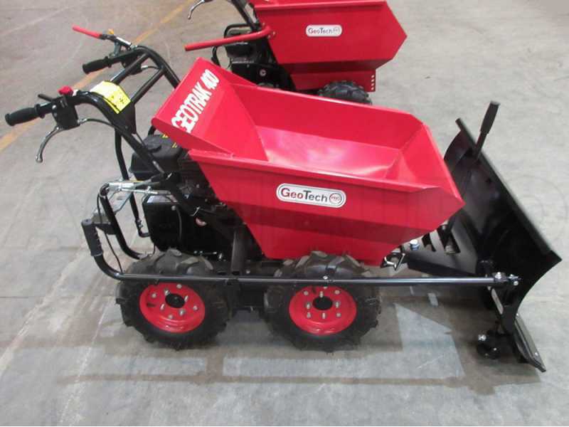 Cuchilla delantera para motocarretilla GeoTech-Pro GEOTRAK 400 - Caj&oacute;n de 400Kg