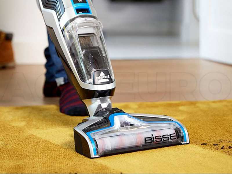 Bissell CrossWave Pet Pro - Fregadora de suelos 3 en 1: lava, seca y aspira