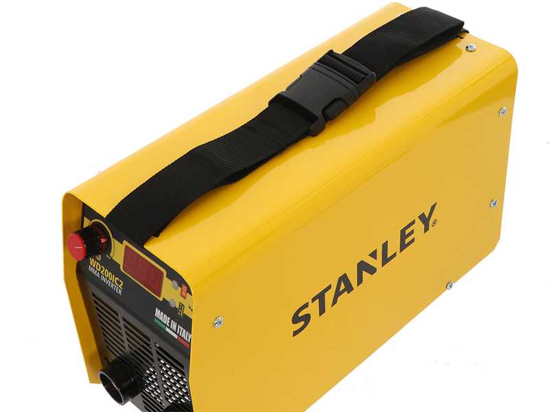 Soldadora inverter con electrodo MMA Stanley WD200IC2 - con Kit MMA - Ciclo 15%@200A