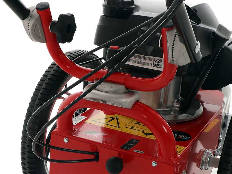 Blue Bird FLO Pro Speed 7HO - Desbrozadora de ruedas a gasolina - Cuchilla e hilo - Honda GCV200