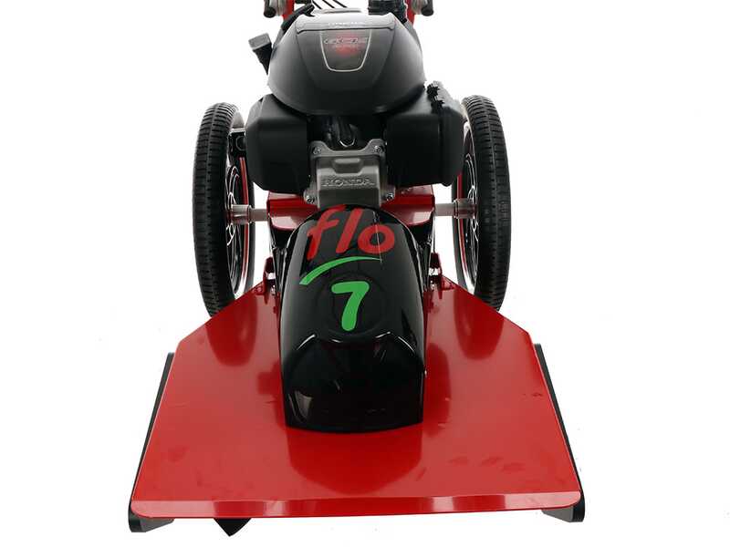 Blue Bird FLO Pro Speed 7HO - Desbrozadora de ruedas a gasolina - Cuchilla e hilo - Honda GCV200