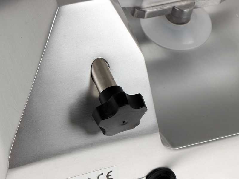 FAC F195 -Cortadora de fiambre con cuchilla de 195 mm - Afilador de serie - 132 W