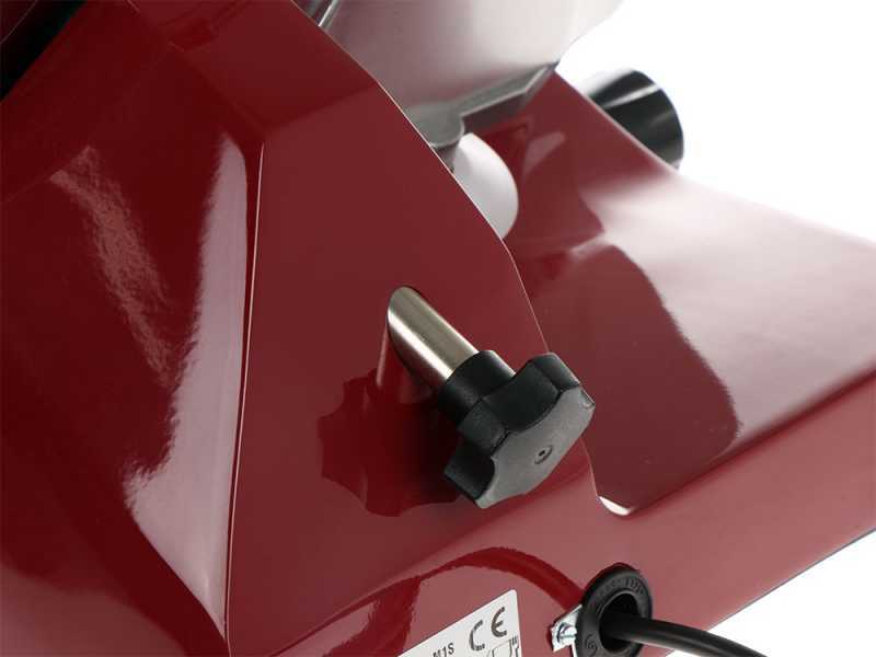 FAC F195 Roja - Cortadora de fiambre  con cuchilla de 195 cm - 132 W