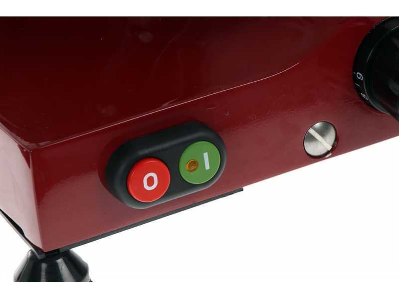 FAC F195 Roja - Cortadora de fiambre  con cuchilla de 195 cm - 132 W