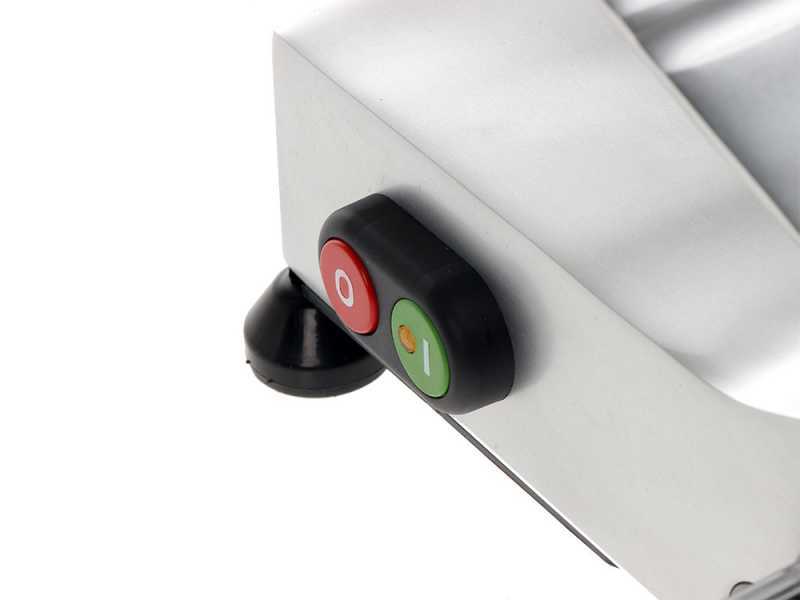 FAC S220 -Cortadora de fiambre con Cuchilla 220 mm - con partes que se pueden higienizar-185 W