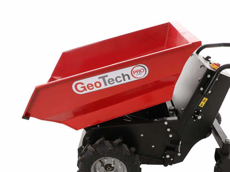 Carretilla con motor de bater&iacute;a GeotechPro Mini Dumper CAR E500 e-Lift - Caj&oacute;n dumper el&eacute;ctrico 500 kg