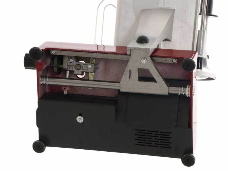 FAC F 250 R Roja -Cortadora de fiambre con cuchilla de 250 mm - Afilador fijo