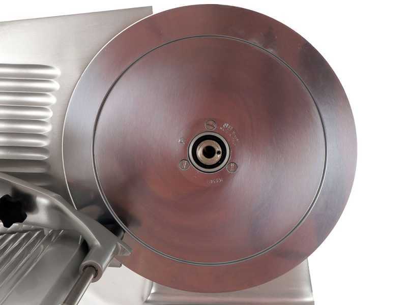 FAC F 275 E - Cortadora de fiambre con cuchilla de 275 mm - Afilador fijo