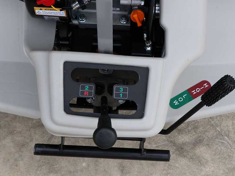 Carretilla con motor, de orugas, BlackStone TB 3250 D - Caja dumper manual - capacidad de carga m&aacute;xima 320 Kg