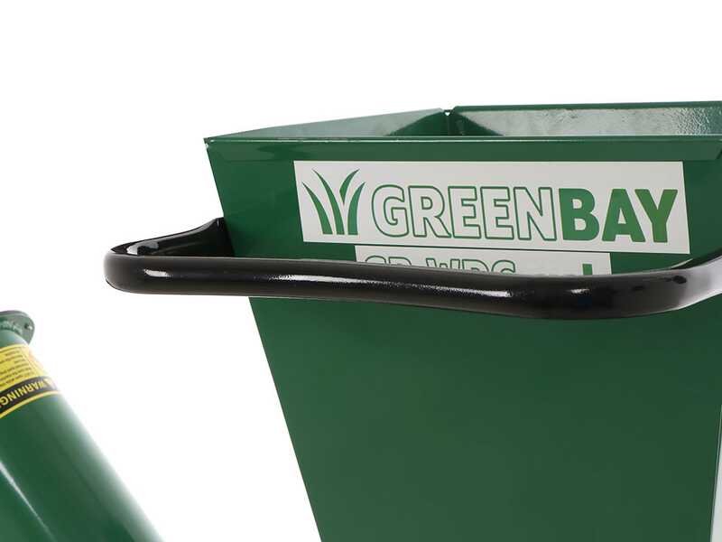 GreenBay GB-WDC 90 LE - Biotrituradora de gasolina - Motor de gasolina Loncin 15 HP