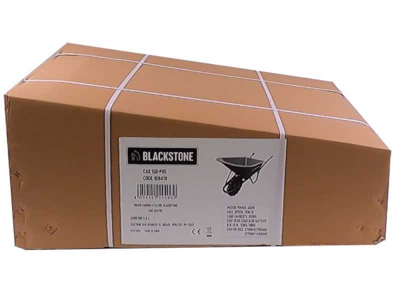 Carretilla el&eacute;ctrica Blackstone CAR 150-P85 - Bater&iacute;a de 24V/12ah