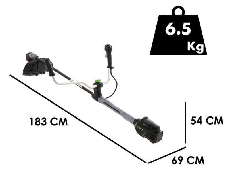 EGO Professional-X BCX3800 - Desbrozadora de bater&iacute;a - 56V - 7.5Ah