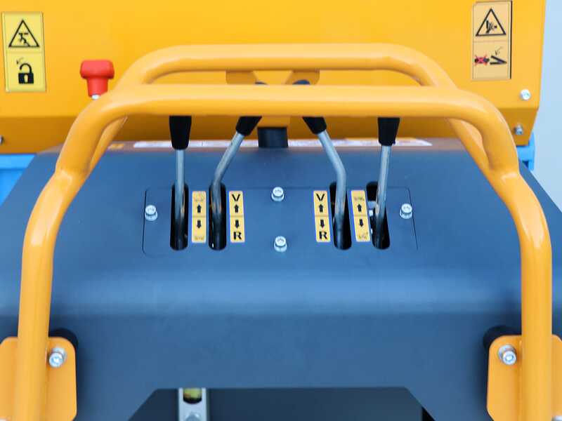 EuroMech EM500H-Dump &amp; Shovel - Carretilla dumper hidr&aacute;ulica de 500 kg con pala - Cambio hidrost&aacute;tico