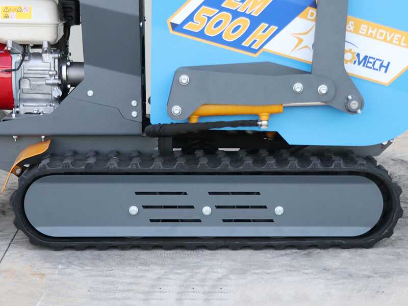 EuroMech EM500H-Dump &amp; Shovel - Carretilla dumper hidr&aacute;ulica de 500 kg con pala - Cambio hidrost&aacute;tico