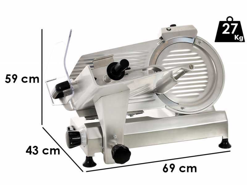 FAC F300CL - Cortadora el&eacute;ctrica a gravedad  -CE Profesional - Cuerpo en aleaci&oacute;n de aluminio anodizado