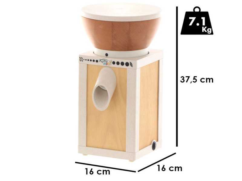 Komo KoMoMio Natur - Molino de harina de haya con piedra - 400W