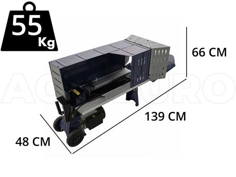 BullMach BM-LS-E 7 H - Astilladora de leña eléctrica - Horizontal - 230V