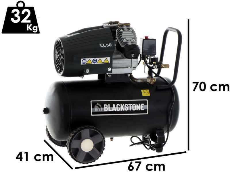 BlackStone LBC 50-30V - Compresor de aire el&eacute;ctrico - Dep&oacute;sito de 50 lt - motor 3 HP