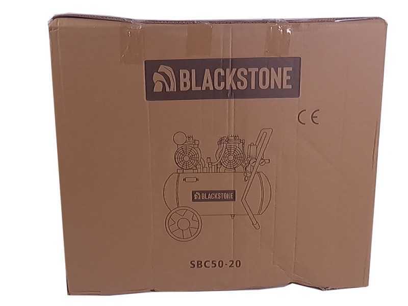 BlackStone SBC 50-20 - Compresor de aire el&eacute;ctrico silencioso - 2 HP
