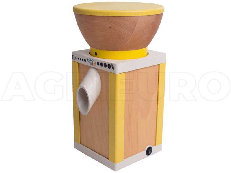 Komo KoMoMio Amarillo - Molino de harina de haya con piedra - 400W