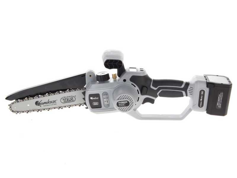 Podadora manual de bater&iacute;a Volpi KVS8000 - 21.6V 4 Ah - espada de 19 cm