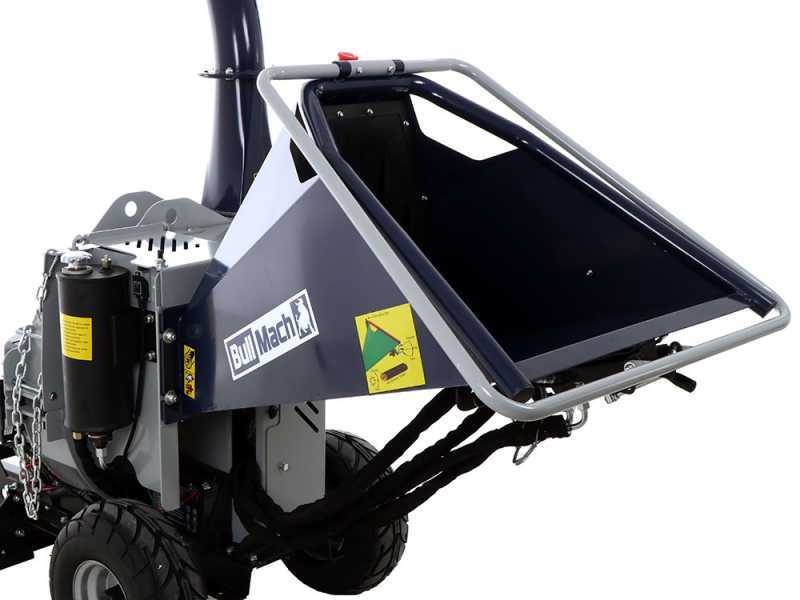 BullMach ZEUS 200 BH-LE - Biotrituradora de gasolina remolcable - Loncin 420cc con arranque el&eacute;ctrico