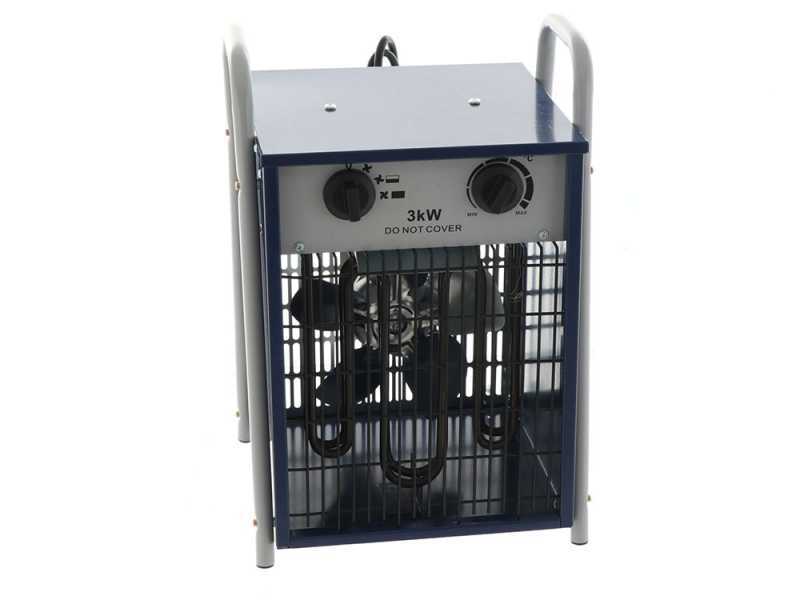 Generador de aire caliente el&eacute;ctrico monof&aacute;sico BullMach BM-EFH 3H - 3 kW