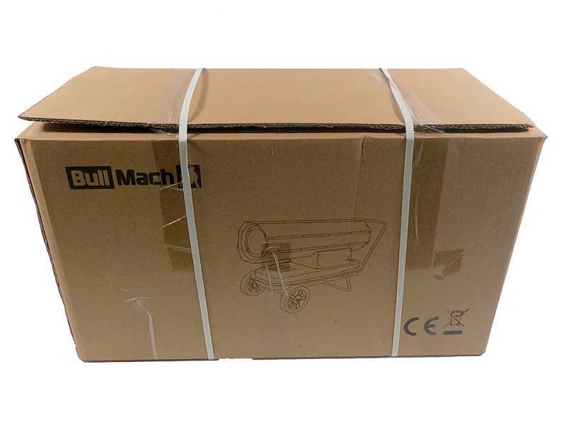 BullMach BM-DDH 60 - Generador de aire caliente di&eacute;sel - De combusti&oacute;n directa - De ruedas - 60 kW