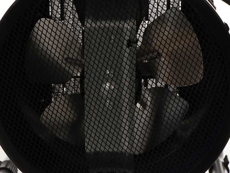 BullMach BM-EFH 2RC - Generador de aire caliente el&eacute;ctrico - Elemento calentador de cer&aacute;mica - 2 kW