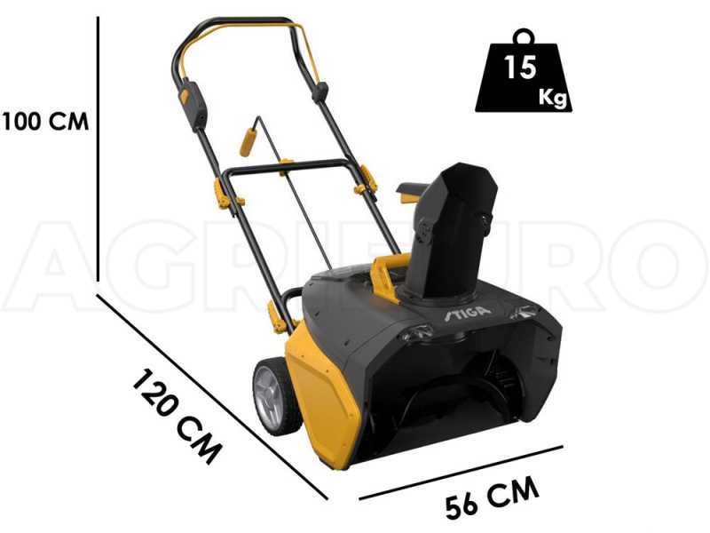 Stiga ST 700e - Quitanieves de bater&iacute;a - BATER&Iacute;A Y CARGADOR NO INCLUIDOS
