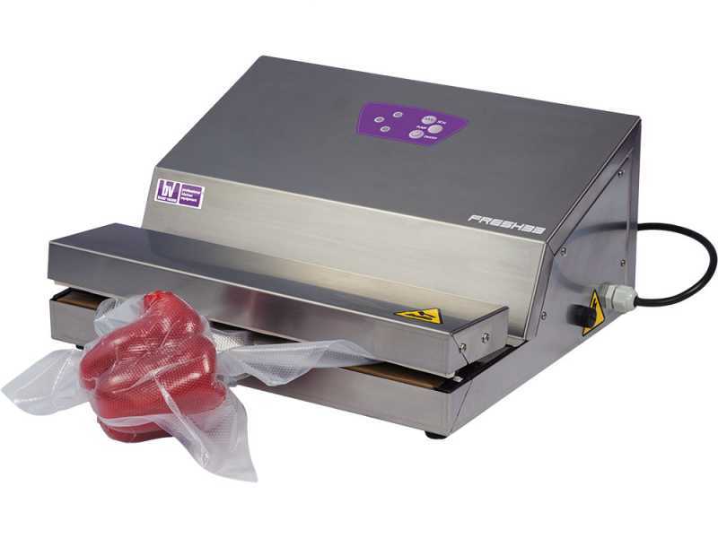 Besser Vacuum Fresh 33 - Envasadora al vac&iacute;o de acero inoxidable - Barra de soldadura de 33 cm