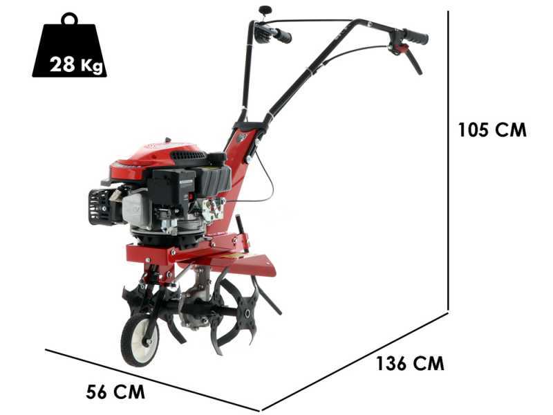 Italian Power RG1.3-45 Q-D - Motoazada de gasolina 4.5 HP de 144.3cc