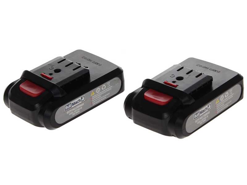 Tijeras el&eacute;ctricas de poda BullMach ARTEMIS 40 - Con 2 bater&iacute;as de 21V/2Ah