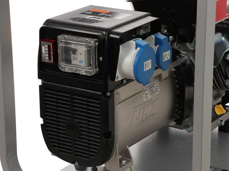 MOSA GE 7000 KBM AVR - Generador de corriente a gasolina con AVR 6.5 kW - Continua 5.4 kW Monof&aacute;sica - Motor Kohler CP CH440