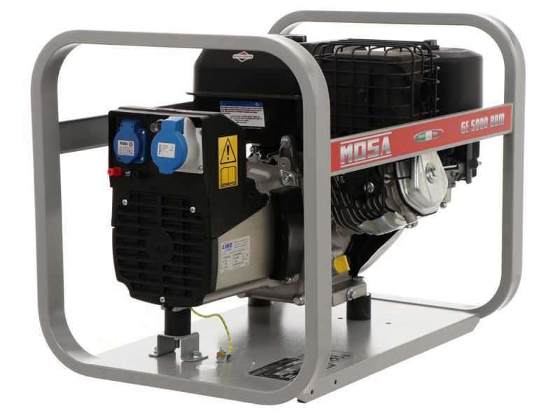 Marchitar Bigote Apuesta Generador eléctrico 3,6kW MOSA GE 5000 BBM en Oferta | AgriEuro