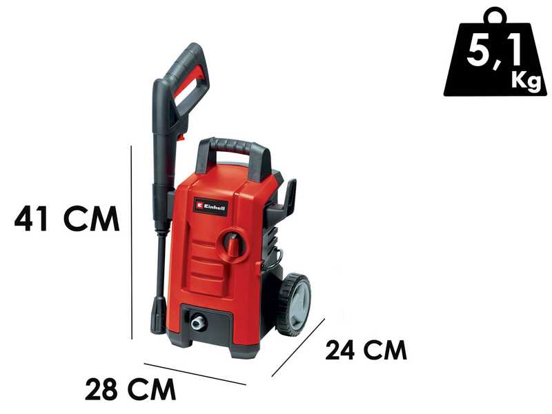 Hidrolimpiadora de agua fr&iacute;a Einhell TC-HP 130 - caudal 6 L/min