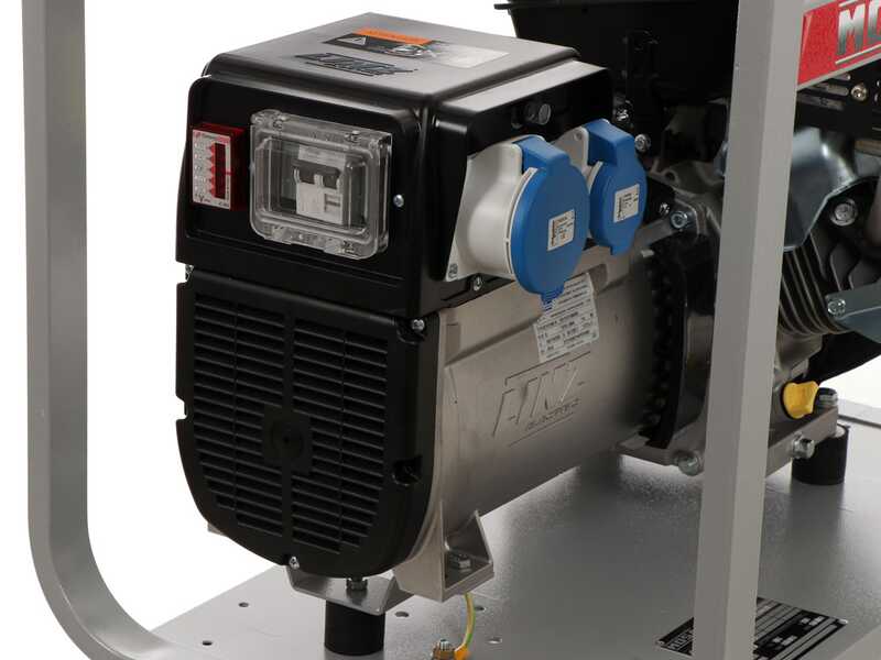 MOSA GE 7000 KBM - Generador de corriente a gasolina 6 kW - Continua 5 kW Monof&aacute;sica