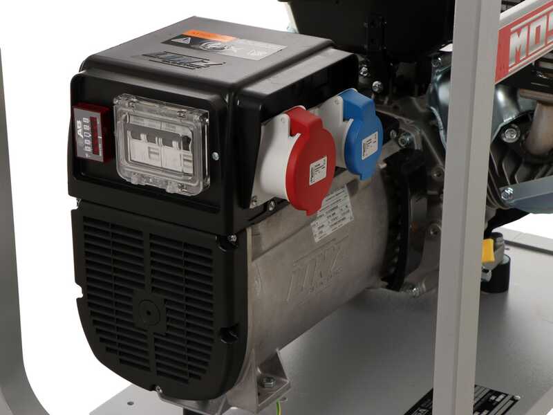 MOSA GE 8000 KBT - Generador de corriente a gasolina 6.4 kW - Continua 5.6 kW Trif&aacute;sica