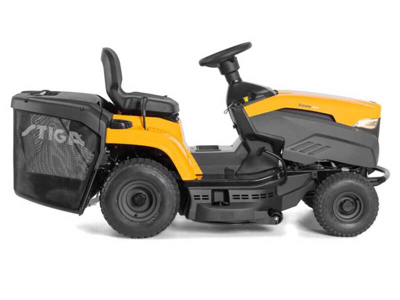 Stiga Estate 384 M - Tractor cortac&eacute;sped - Recogedor - Mulching - Motor ST350