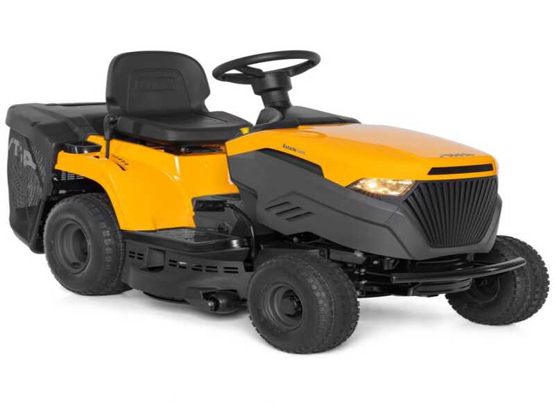 Tractor cortac&eacute;sped Stiga Estate 384 M - Recogedor - Motor ST350