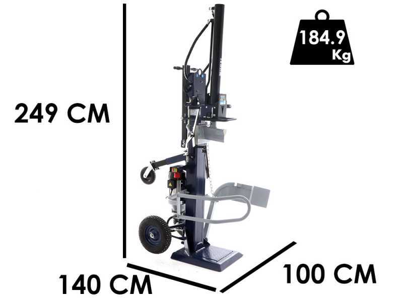 BullMach BM-LS-ET 16 V - Astilladora de le&ntilde;a el&eacute;ctrica - Vertical - 400V