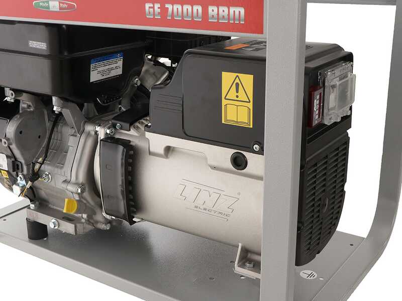 MOSA GE 7000 BBM - Generador de corriente a gasolina 6 kW - Continua 5 kW Monof&aacute;sica - Motor B&amp;S XR2100