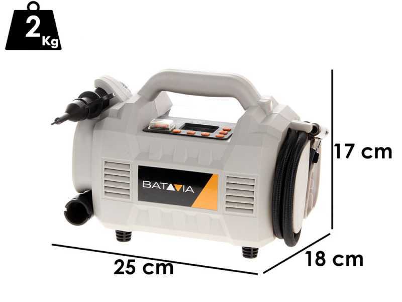 Batavia - Compresor de aire port&aacute;til de bater&iacute;a -  BATER&Iacute;A Y CARGADOR NO INCLU&Iacute;DOS