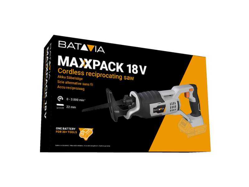 Sierra de sable a bater&iacute;a Batavia - bater&iacute;a de 18V/ 2.0Ah