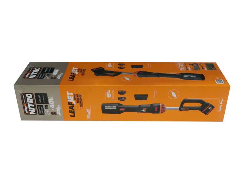 Soplador de bater&iacute;a WORX NITRO WG585E - 2X20V 4Ah