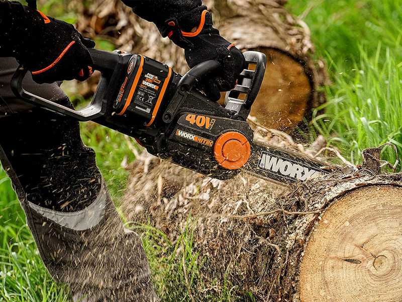 Worx NITRO WG385E.9 - Electrosierra de bater&iacute;a - 40V - BATER&Iacute;A Y CARGADOR NO EST&Aacute;N INCLUIDOS